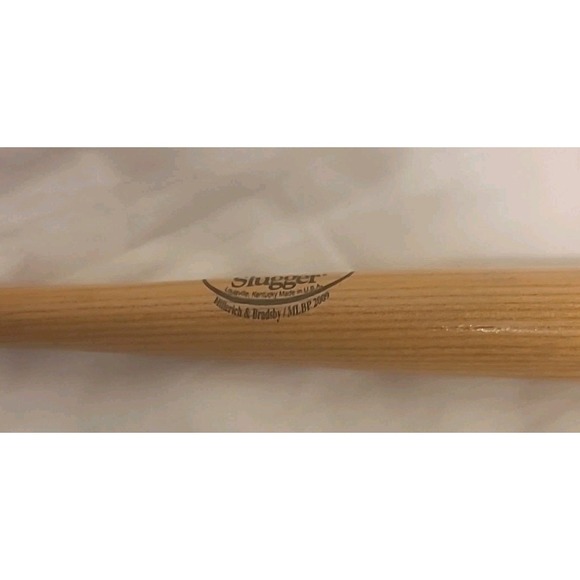 Louisville Slugger Mini Baseball Bat Wooden 18" Museum & Factory Souvenir "RAYS" - Picture 3 of 3